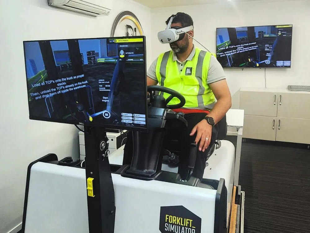 Post Haste forklift training facilitator